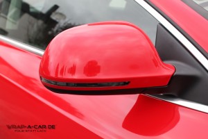 Spiegelkappen Folierung Audi 